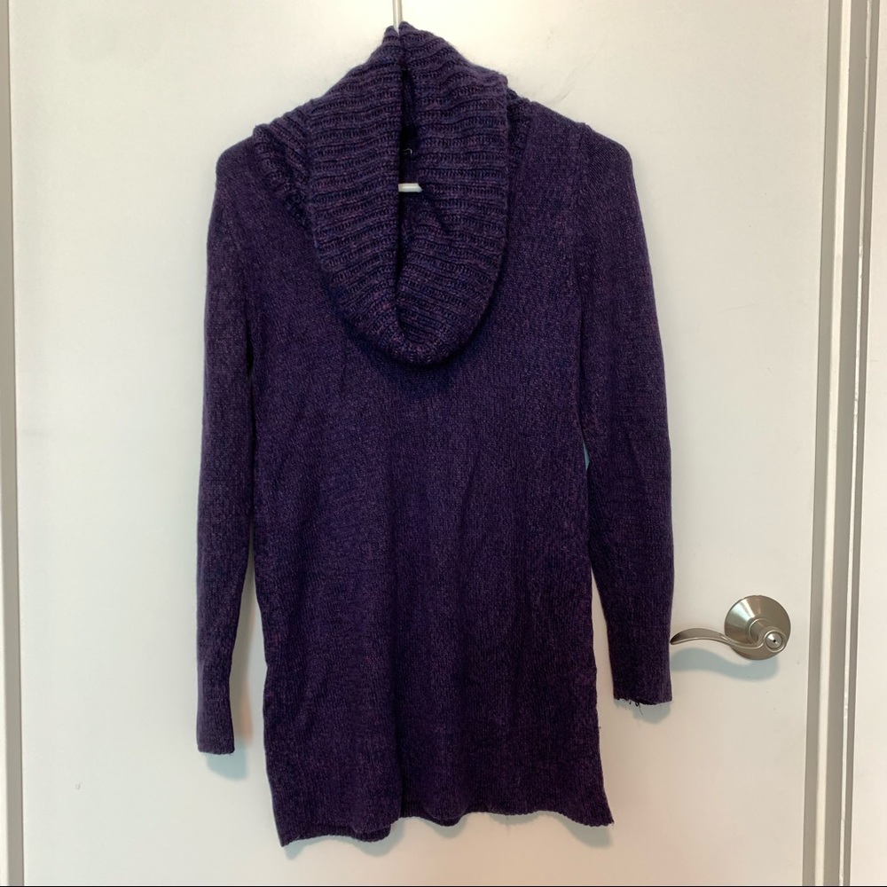H&M Purple Cowl Neck Sweater